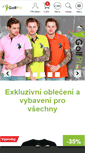 Mobile Screenshot of golf-pro.cz